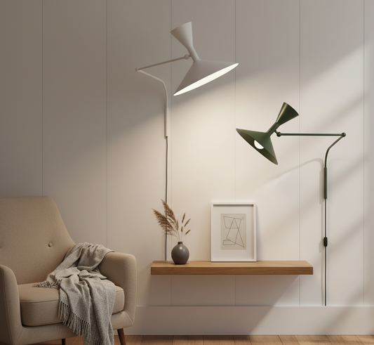 Orrin Vey | Minimalistyczna lampa ścienna LED z aluminium
