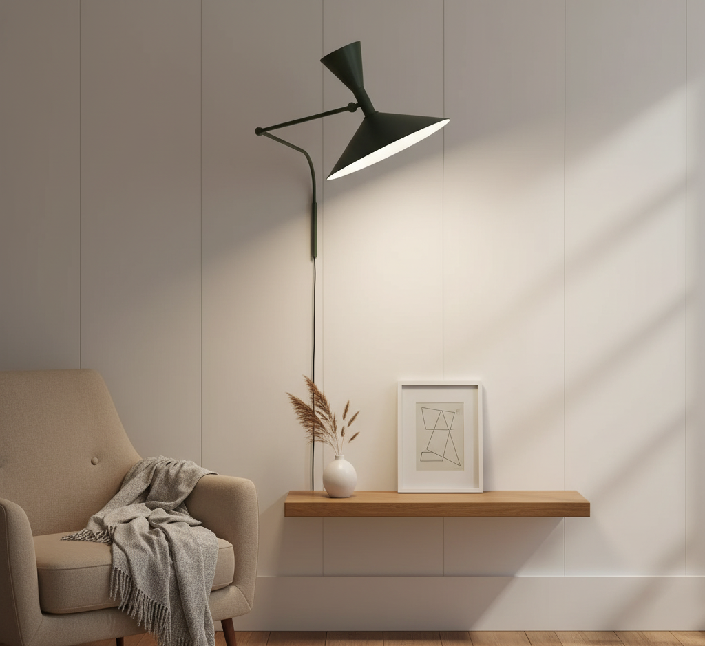Orrin Vey | Minimalistyczna lampa ścienna LED z aluminium