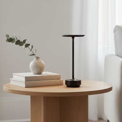 Lumora | Kabellose LED-Tischlampe mit Touch-Dimmung & 48h Akkulaufzeit