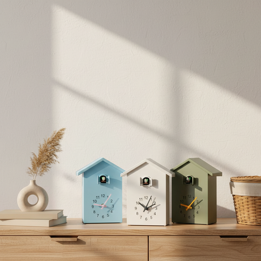 CuckooNova | Moderne Kuckucksuhr mit traditionellem Charme | Zeitloses Design & nostalgischer Klang
