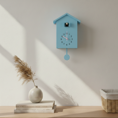 CuckooNova | Moderne Kuckucksuhr mit traditionellem Charme | Zeitloses Design & nostalgischer Klang