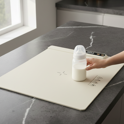 LuxTray HeatFlex | Elektrische Wärmeplatte aus Silikon mit 3 Heizstufen