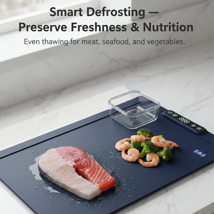 LuxTray HeatFlex | Elektrische Wärmeplatte aus Silikon mit 3 Heizstufen