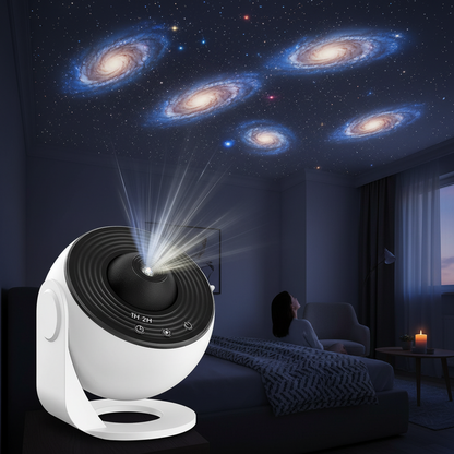 Aurava Sky | LED-sterrenhemelprojector met sterrenstelsel- en neveleffect