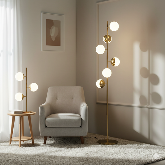 Sylvara Tree | Skulpturale LED-Stehlampe im modernen Design