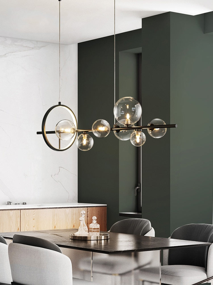Aerora | Mundgeblasener Glas Kronleuchter