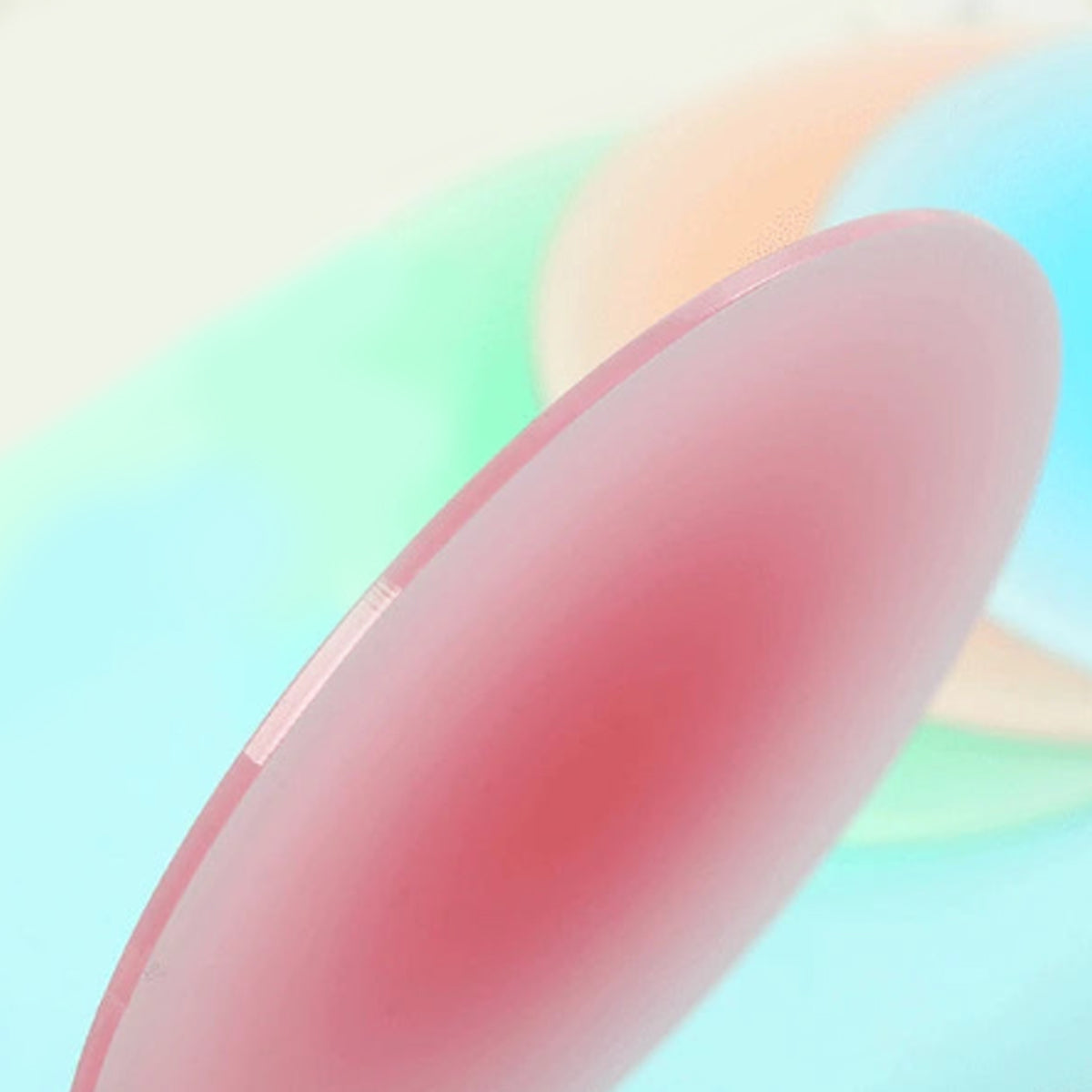 Nuvira Haze | Runder Acryl Untersetzer mit Farbverlauf, 10 cm