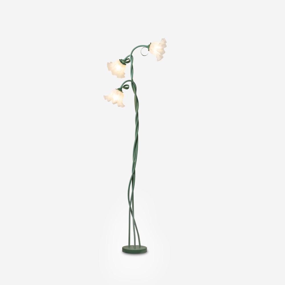 Calla Stehleuchte | LED Stehlampe in Blumenform mit dekorativem Design