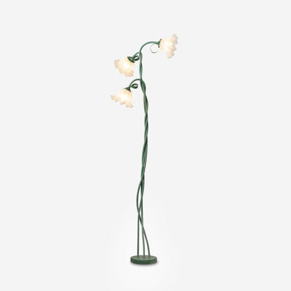 Calla Stehleuchte | LED Stehlampe in Blumenform mit dekorativem Design