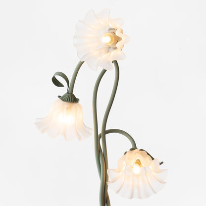 Calla Stehleuchte | LED Stehlampe in Blumenform mit dekorativem Design
