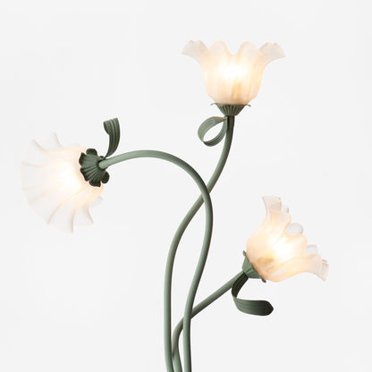 Calla Stehleuchte | LED Stehlampe in Blumenform mit dekorativem Design