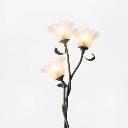 Calla Stehleuchte | LED Stehlampe in Blumenform mit dekorativem Design