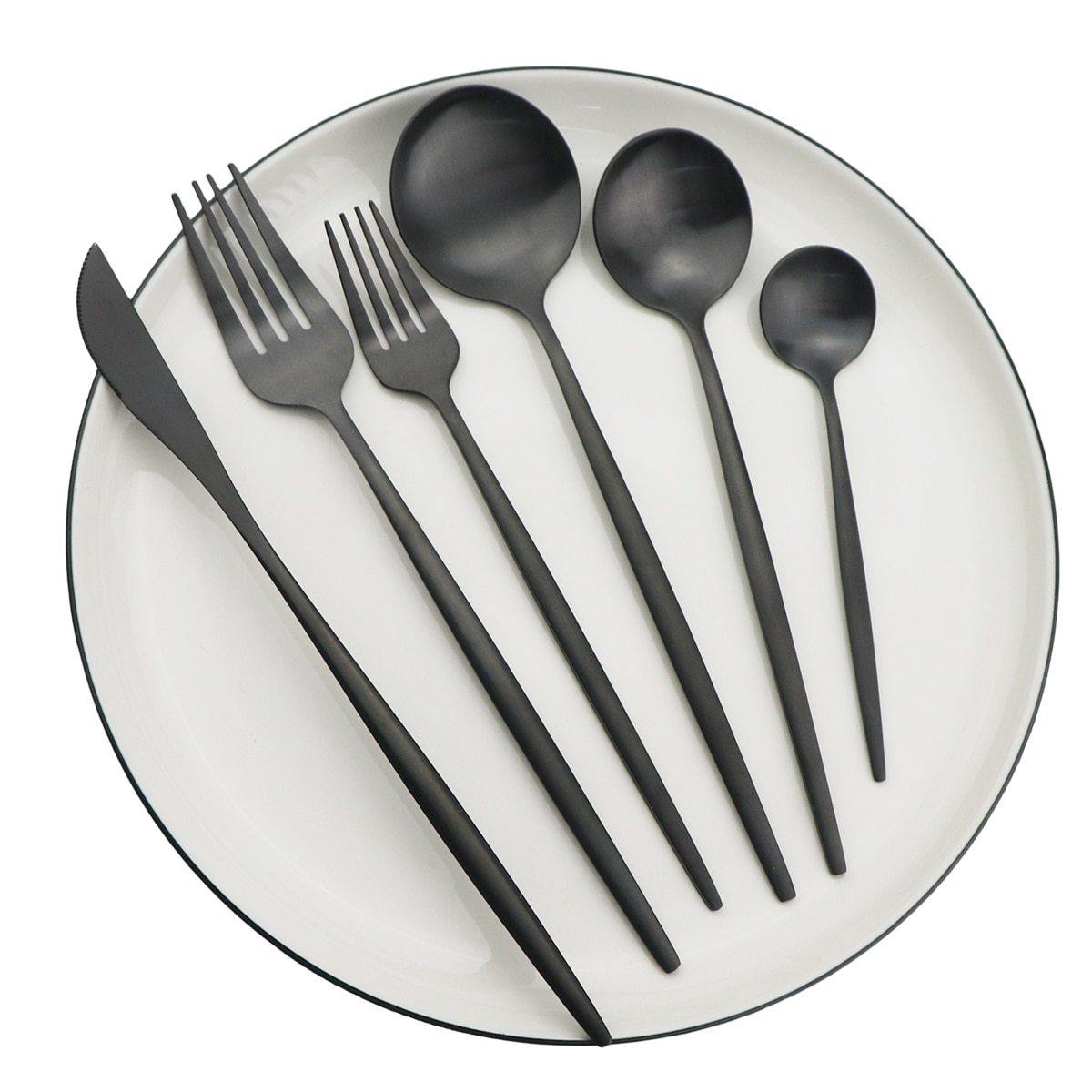 Taflø Grand | 36-teiliges Besteckset aus Edelstahl mit elegantem Design