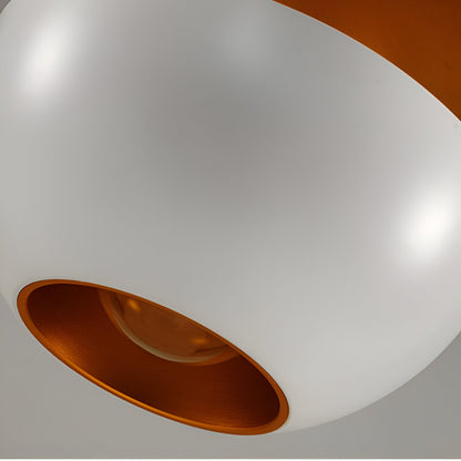 AppleGlow Pendelleuchte – Künstlerische E27 Hängelampe in Schwarz-Weiß mit Sonnendesign