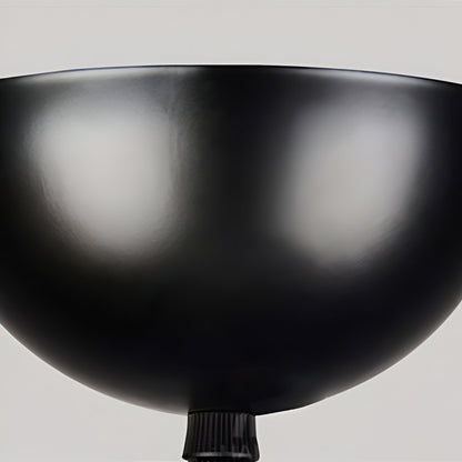 AppleGlow Pendelleuchte – Künstlerische E27 Hängelampe in Schwarz-Weiß mit Sonnendesign