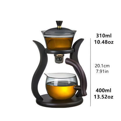 Serica Pour | Tropffreie Teekanne mit magnetischem Ausguss & Sieb – ergonomisch & handgefertigt