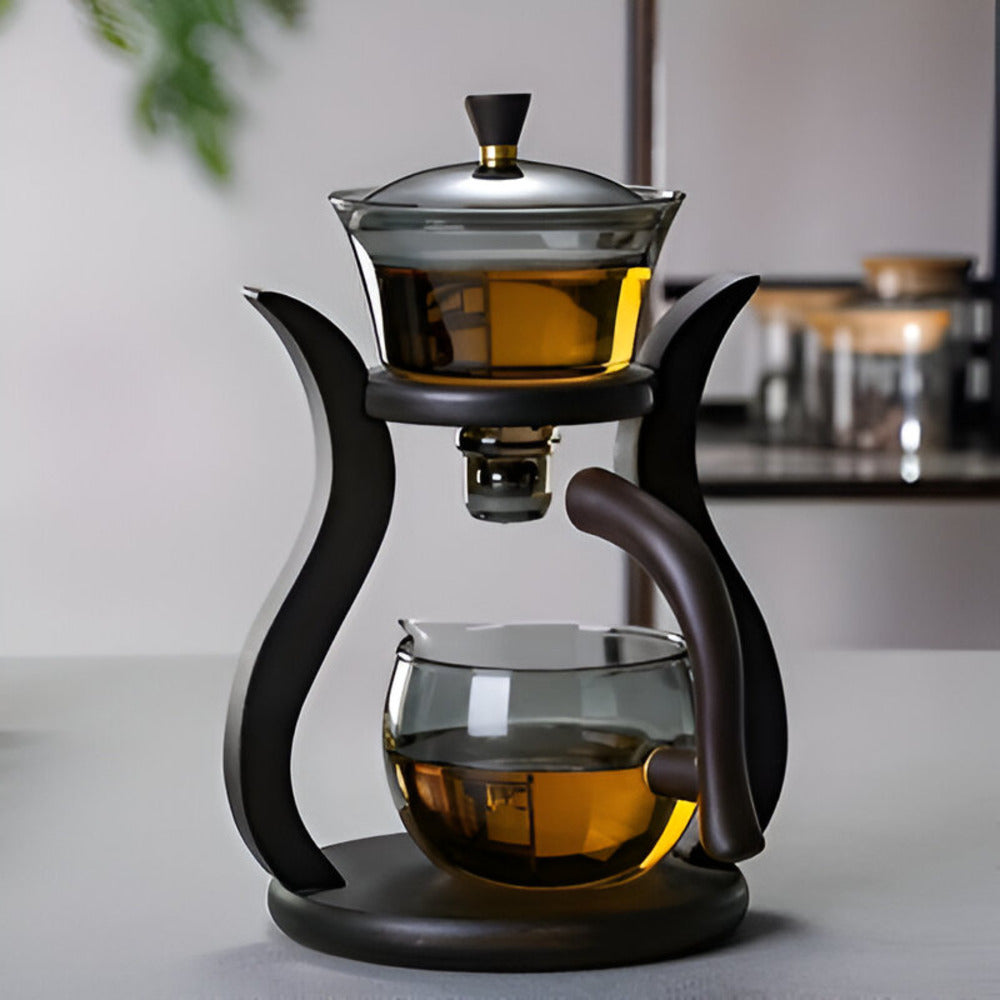 Serica Pour | Tropffreie Teekanne mit magnetischem Ausguss & Sieb – ergonomisch & handgefertigt