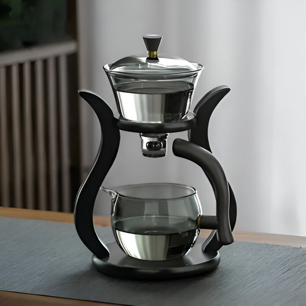 Serica Pour | Tropffreie Teekanne mit magnetischem Ausguss & Sieb – ergonomisch & handgefertigt