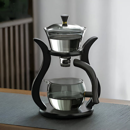 Serica Pour | Tropffreie Teekanne mit magnetischem Ausguss & Sieb – ergonomisch & handgefertigt