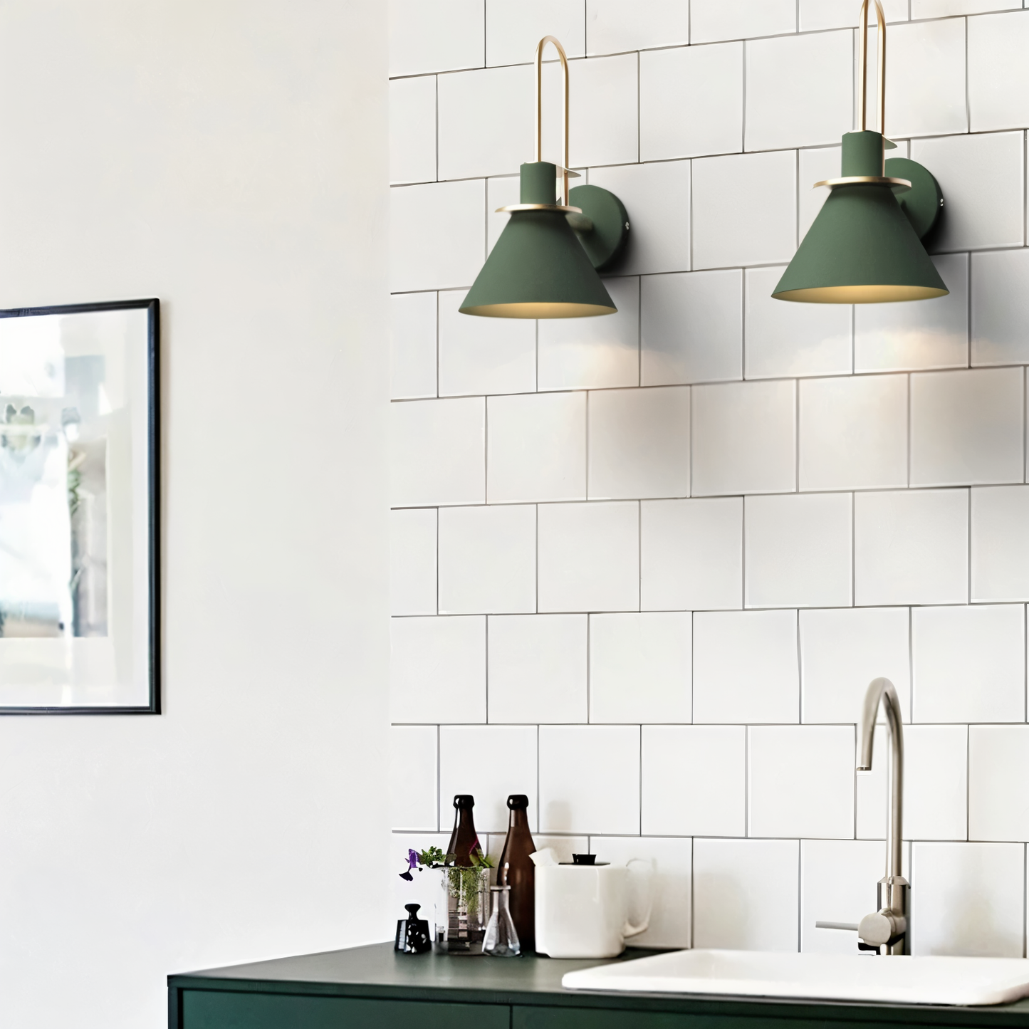Zoralia | Postmoderne LED-Wandleuchte im trompetenförmigen Design