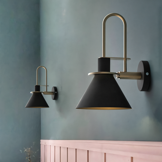 Zoralia | Postmoderne LED-Wandleuchte im trompetenförmigen Design