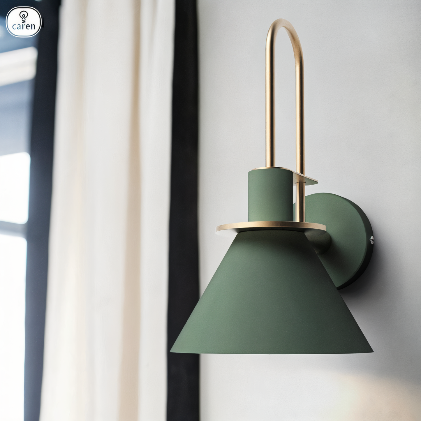 Zoralia | Postmoderne LED-Wandleuchte im trompetenförmigen Design
