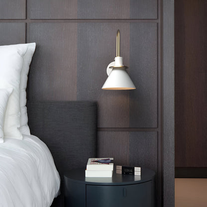 Zoralia | Postmoderne LED-Wandleuchte im trompetenförmigen Design