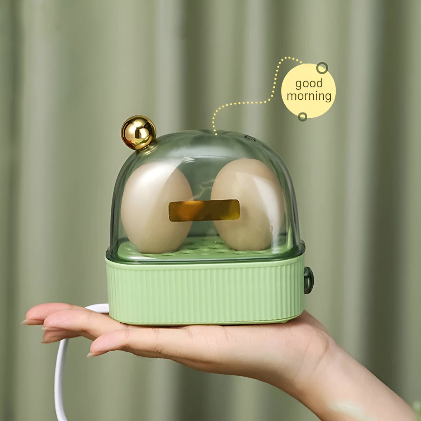 Eggiro Mini | Kompakter Eierkocher für 1–3 Eier mit automatischer Abschaltung