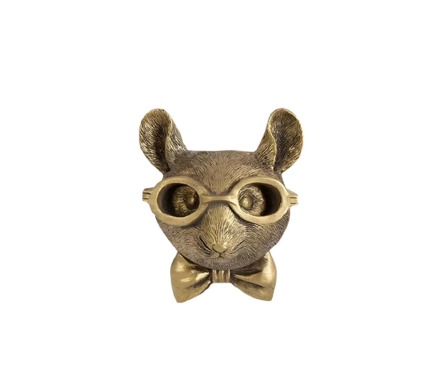 Golden Head | Multifunktionaler Wandhaken – Dekorative Wandaufbewahrung
