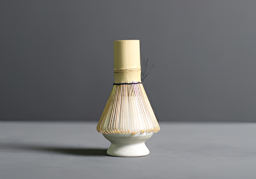 Chashiro Set | 4-teiliges Matcha-Set aus Bambus und Keramik im Japanischen Stil