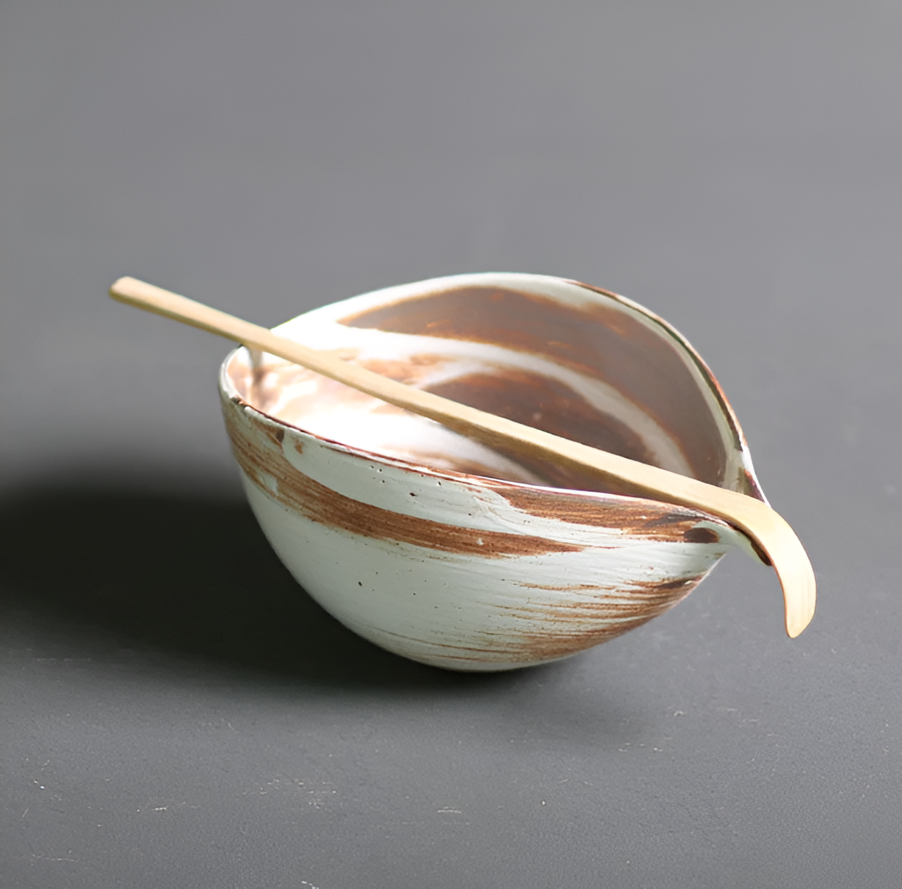 Chashiro Set | 4-teiliges Matcha-Set aus Bambus und Keramik im Japanischen Stil