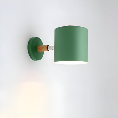 MacaronRay Wandleuchte | Verstellbarer Lampenkopf | Pastellfarbenes Nordisches Design