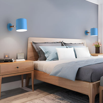 MacaronRay Wandleuchte | Verstellbarer Lampenkopf | Pastellfarbenes Nordisches Design