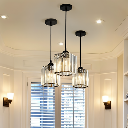 Aegis – Elegante LED Pendelleuchte für Esszimmer, Wohnzimmer & Hal
