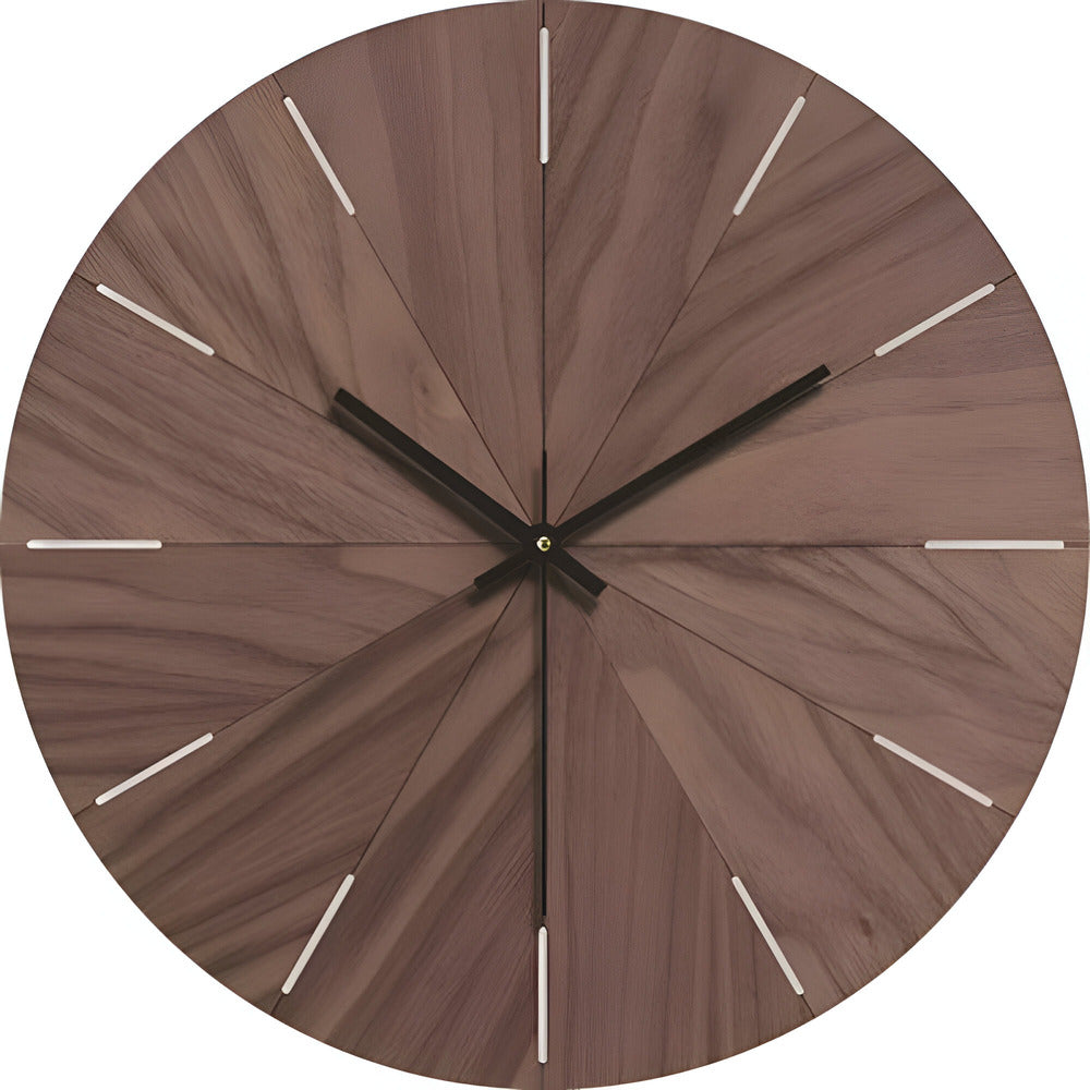 Arista Lignum | Minimalistische Wanduhr aus Holz im skandinavischen Design