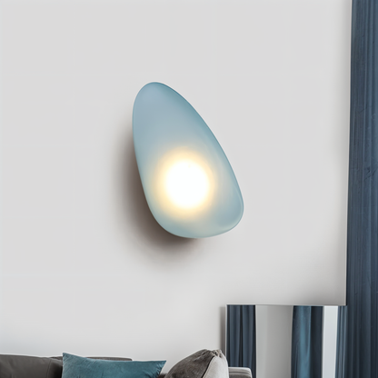 PebbleHue WallLight | LED Glas-Wandleuchte | Nordisches Design & Warmweißes Licht