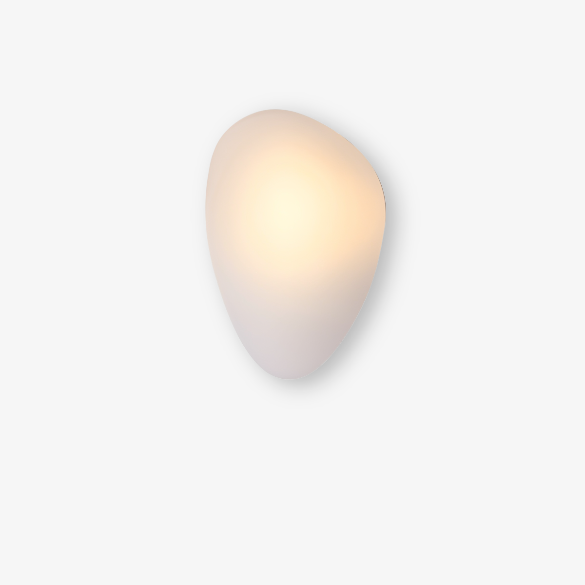 PebbleHue WallLight | LED Glas-Wandleuchte | Nordisches Design & Warmweißes Licht