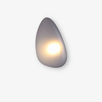 PebbleHue WallLight | LED Glas-Wandleuchte | Nordisches Design & Warmweißes Licht