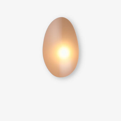 PebbleHue WallLight | LED Glas-Wandleuchte | Nordisches Design & Warmweißes Licht