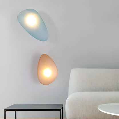 PebbleHue WallLight | LED Glas-Wandleuchte | Nordisches Design & Warmweißes Licht