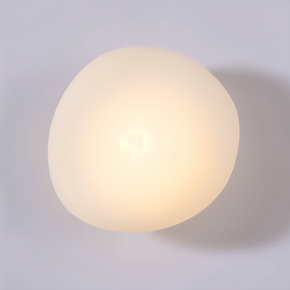 PebbleHue WallLight | LED Glas-Wandleuchte | Nordisches Design & Warmweißes Licht