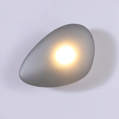 PebbleHue WallLight | LED Glas-Wandleuchte | Nordisches Design & Warmweißes Licht