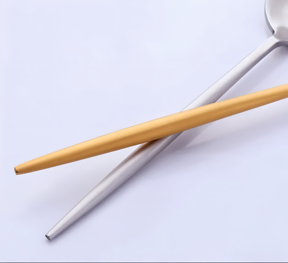 Liora Spoons | 4-teiliges Teelöffelset aus buntem Edelstahl
