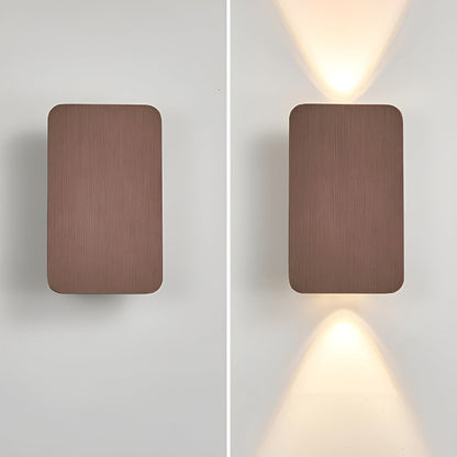 GlowForm Mini | Rechteckige LED-Wandleuchte im minimalistischen Stil für warmes Ambiente