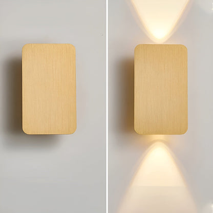 GlowForm Mini | Rechteckige LED-Wandleuchte im minimalistischen Stil für warmes Ambiente