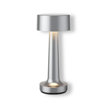 RetroLight | Stylische LED-Tischlampe mit kabelloser Ladefunktion.