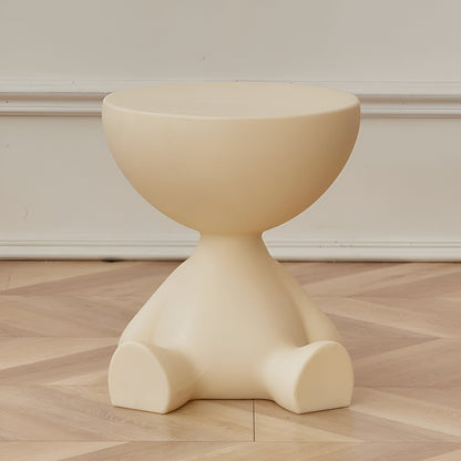 Cirvala | Runde Couchtisch mit eleganter Marmoroptik