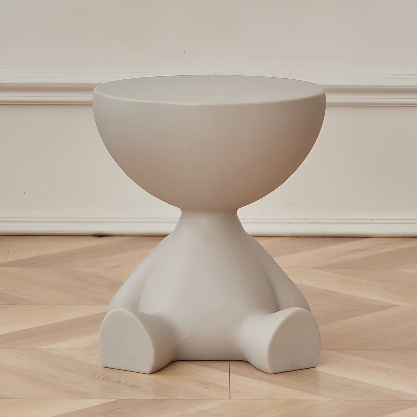 Cirvala | Runde Couchtisch mit eleganter Marmoroptik