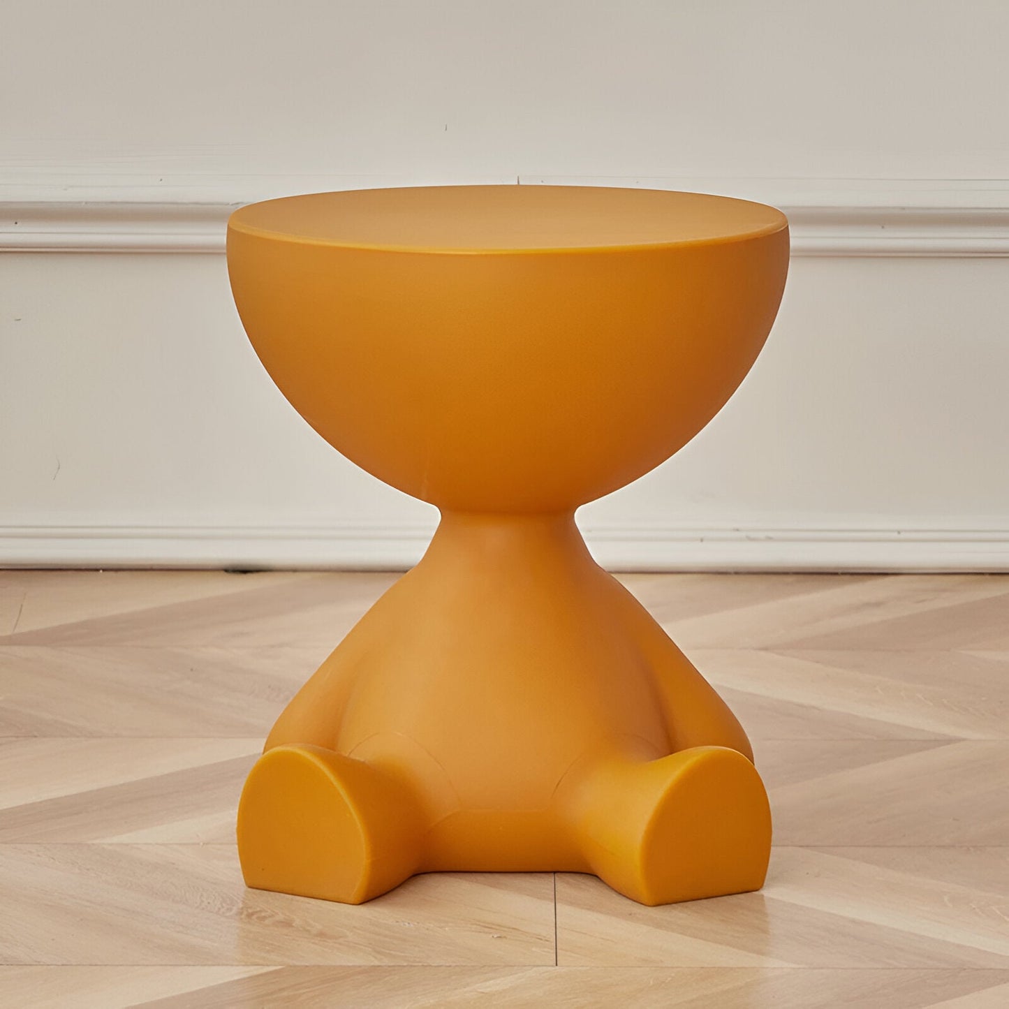 Cirvala | Runde Couchtisch mit eleganter Marmoroptik