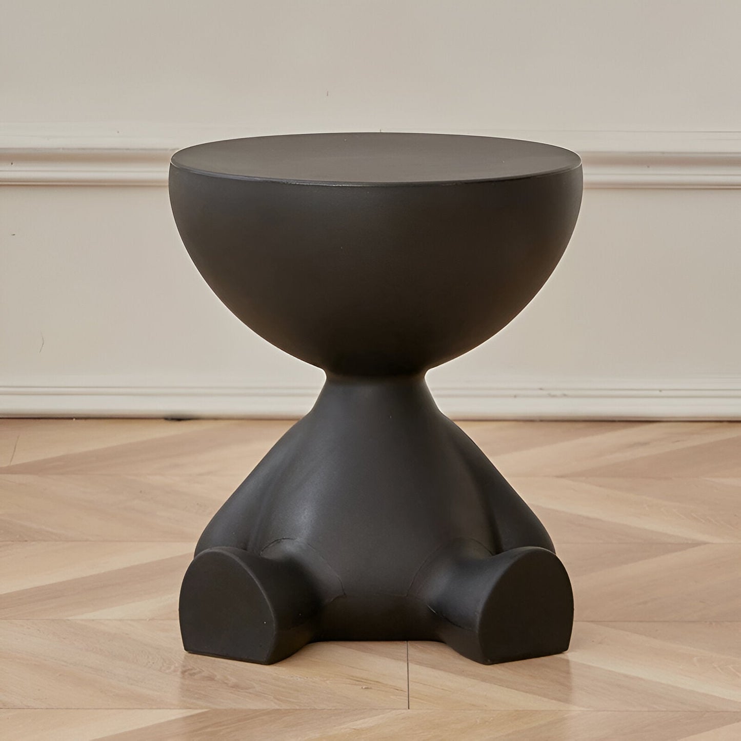 Cirvala | Runde Couchtisch mit eleganter Marmoroptik